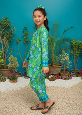 Modest - Tropical Bliss - Green - Lawn - 2 Piece